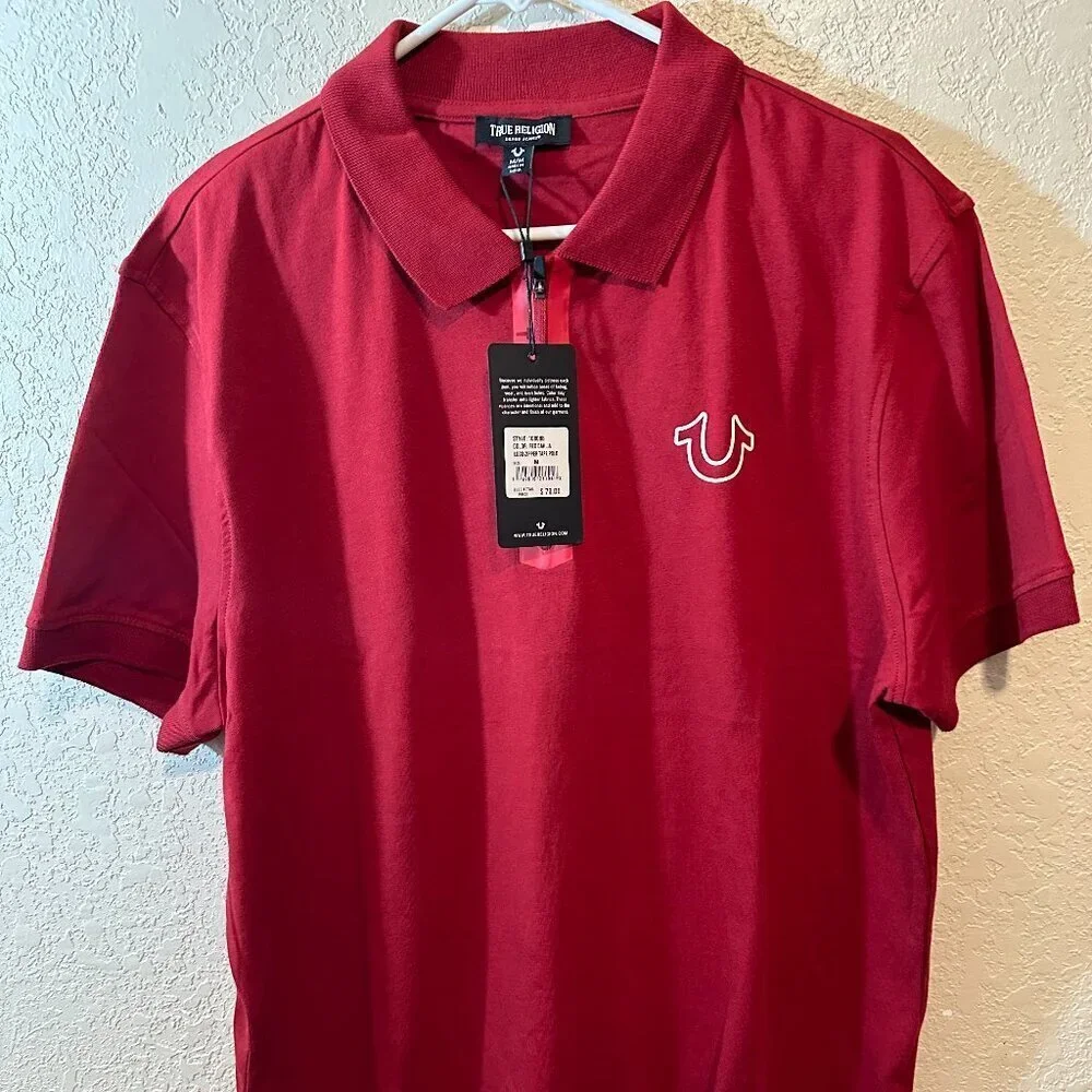 New With Tags True Religion Men's Athletic Polo